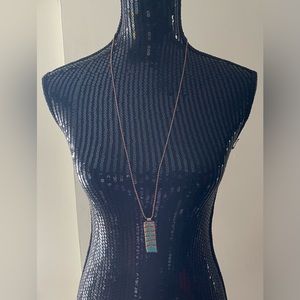 Native Beaded Copper Necklace